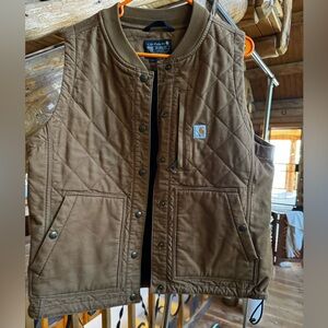 Carhartt rugged flex canvas vest